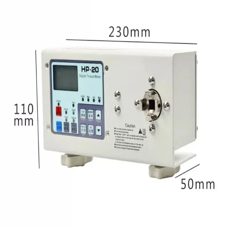 HP-10/ HP-20/ HP-50/ HP-100 Digital Torque Meter High Precision Electric Screwdriver Wrench Torque Tester Torque Meter 5.8W 220V