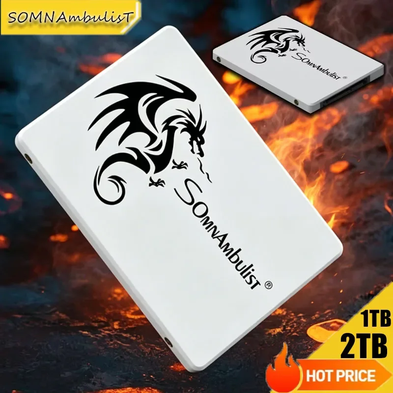 SomnAmbulist SATA3 2.5" SSD 64GB 128GB 256GB 512GB 1TB 2TB Internal Solid State Drive for Desktop Laptop