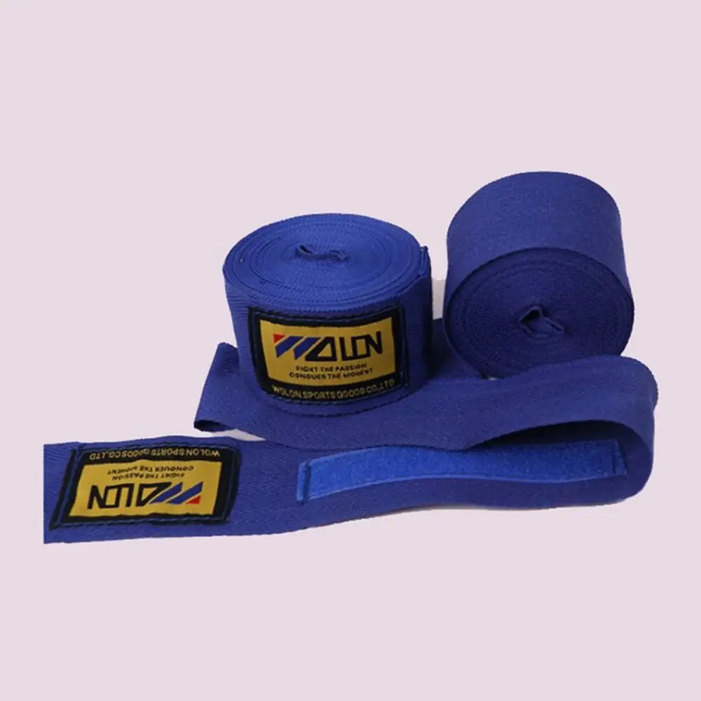 2 Rolls Combat Protect Sports Strap Boxing Bandage Hand Wraps Belt Sanda Kick Boxing Wraps MMA Colorful