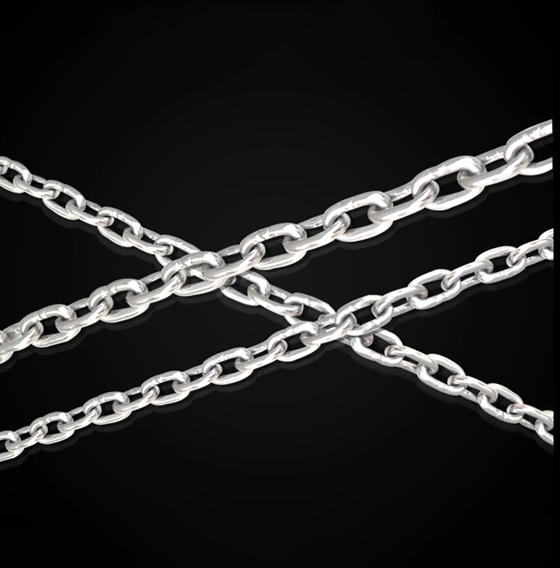 1Meter 1.2-8mm Diameter 304 Stainless Steel Chain Long Link Chain/Short Link Chain Lifting Pet Industry Welded Binding Chain