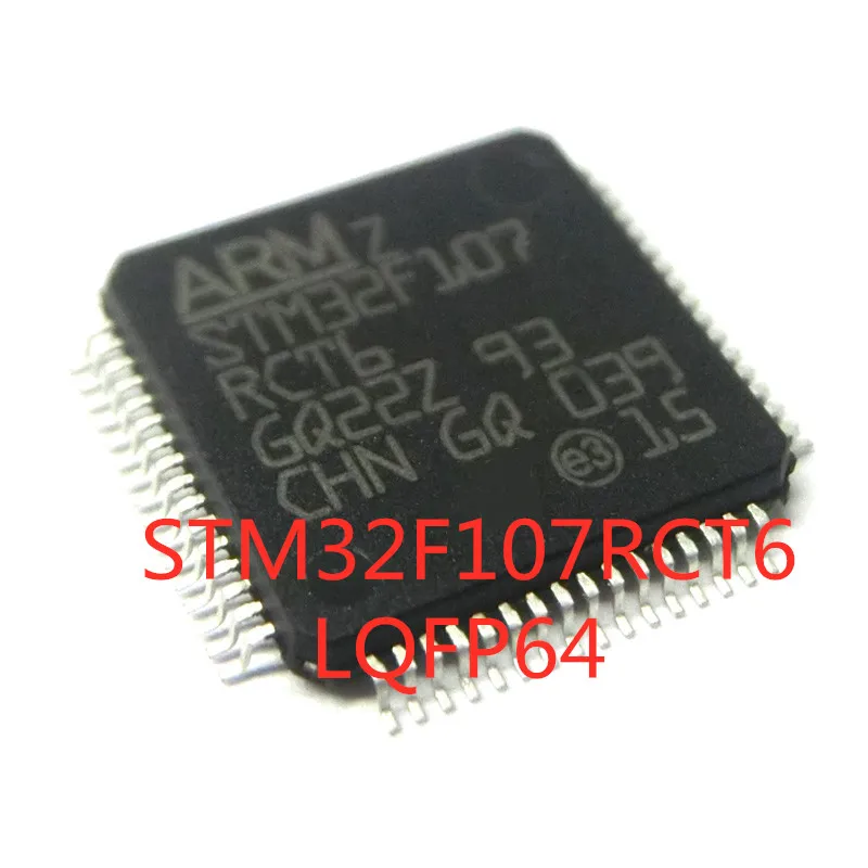 5PCS/LOT 100% Quality  STM32F107RCT6 STM32F107 LQFP-64 SMD 256KB 32-bit microcontroller chip In Stock New Original