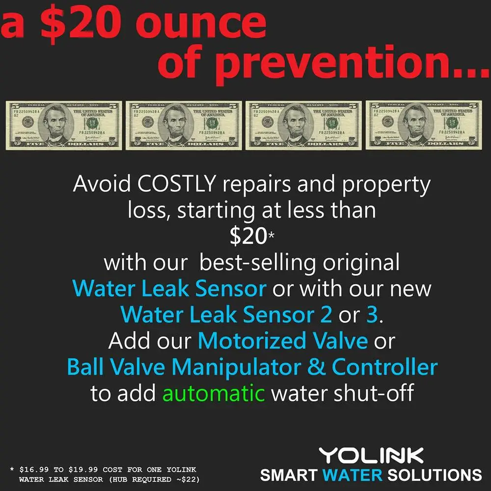 Smart LoRa Water Gas Valve Shutoff Timer Voice Control Compatible