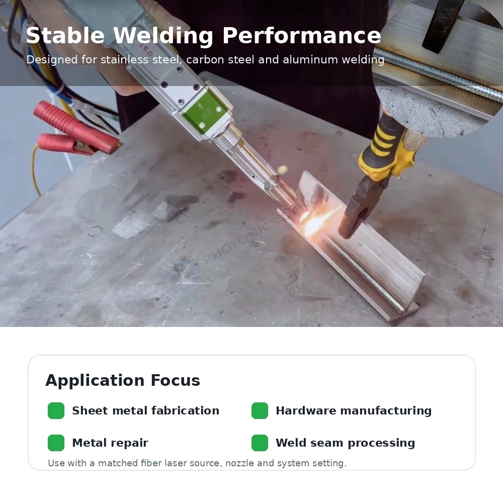 Kepala Pengelasan Laser Gengga - Laser Welding Gun Qbh ulasan dan harga