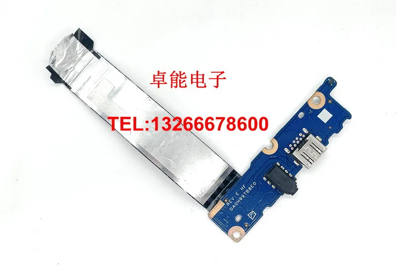 

For HUAWEI MateBook NDR-WFH9HN NBD-WFH9 NBL-WAQ9RP NBL-WAQ9HNR laptop USB Jack Board Audio Sound Card Headphone Board