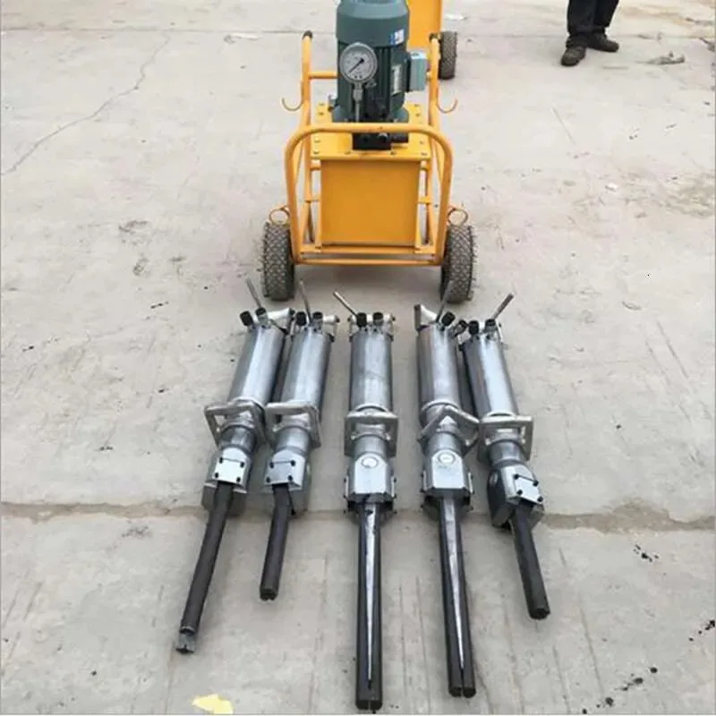 Silent Hydraulic Stone Splitter For Bridge Repair Project Vibration Free Concrete Demolition Tool Professional Splitter