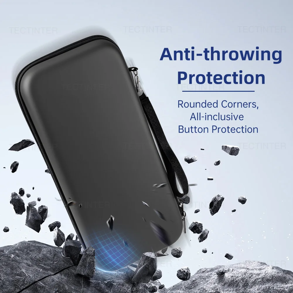 حقيبة حمل محمولة لـ NS 2 Joy-con تحكم السفر إيفا حقيبة مقاومة للصدمات مع فتحات بطاقات الألعاب لملحقات NS Switch 2