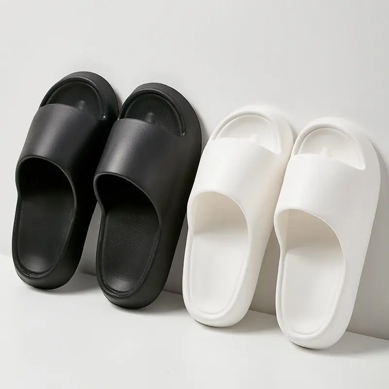 إيفا النساء الصنادل الوجه يتخبط شبشب رجالي بلون بسيط عدم الانزلاق لينة وحيد مريح دش النعال في الهواء الطلق زوجين الأحذية