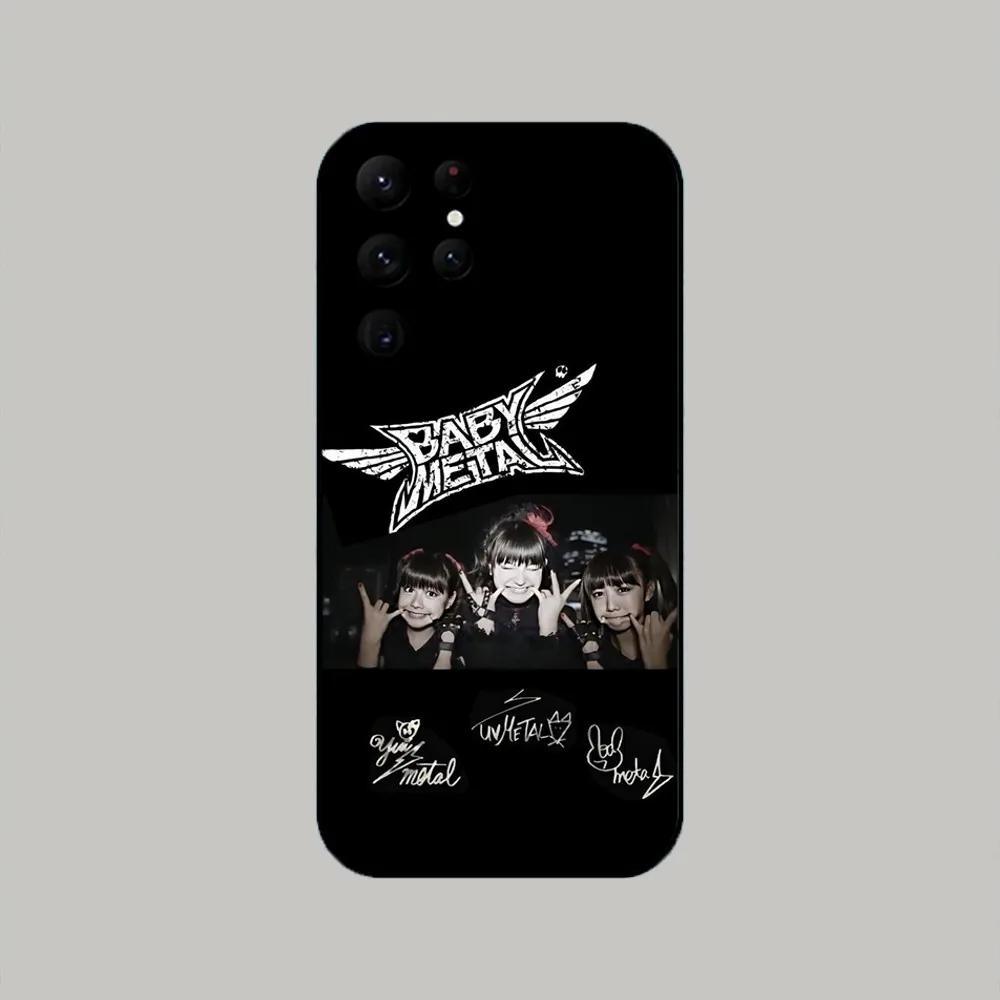 Babymetal Japanese Idol Phone Case For Samsung Galaxy A20,A21s,A22,A31,A32,A52,A53,A72,73,A80,A91 Soft Black Cover