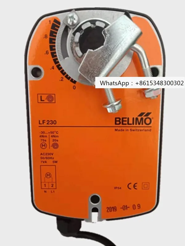 Authentic Belimo Bolimuo LF230 LF230-S Spring Reset Air Valve actuator single line control