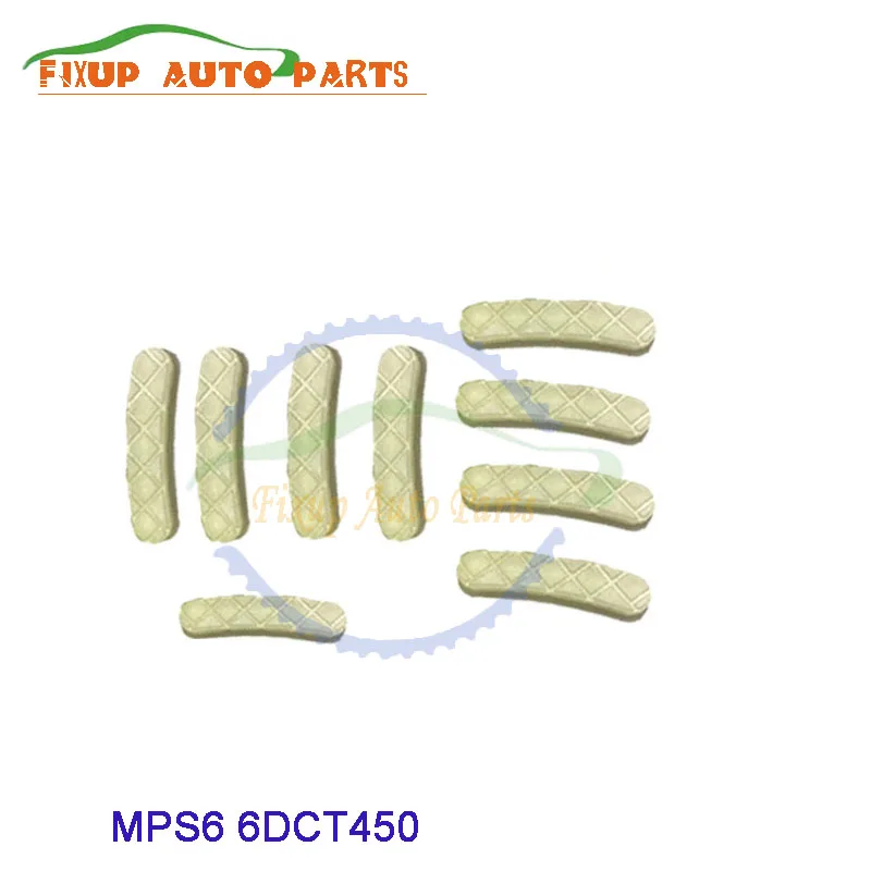 9PCS/Set MPS6 6DCT450 Automatic Transmission Clutch Plastic Thrust Washer Kit Gearbox Buffer Block for Volvo Land Rover Ford