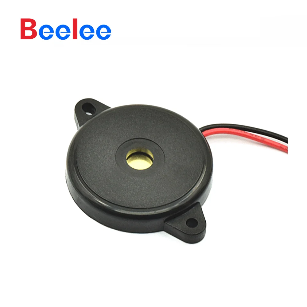 Imagen 4: 50 Uds Beelee 12Vdc 3 voltios zumbador piezoeléctrico activo con cable BL-FMQ-MSPT30A alarma zumbador sirenas