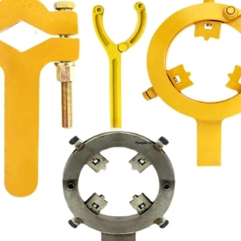 

Excavator forklift maintenance tool cylinder wrench hydraulic cylinder removal tool oil seal piston nut replacement