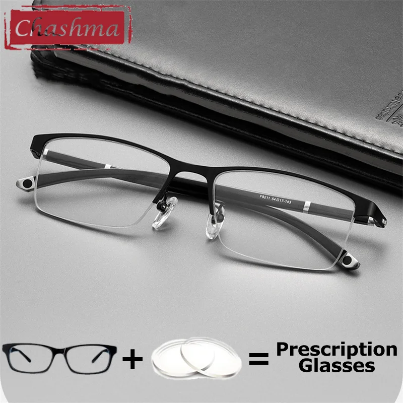 Chashma Men Eyeglasses Anti Blue Ray Myopia Optical Lenses Photochromic Prescription Glasses Farsighted Reading Glasses