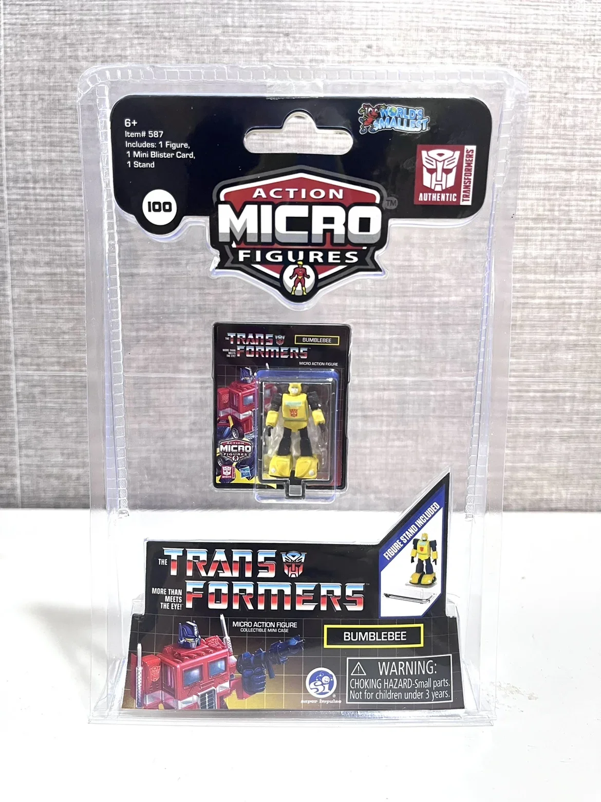 Hasbo Micro Figures Miniatuur Model Mini Transformers Bumblebee Starscream Pop Geschenken Speelgoed Model Anime Figuren Verzamel Ornamenten