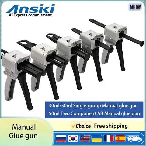 Manual AB Epoxy Dispensing Gun