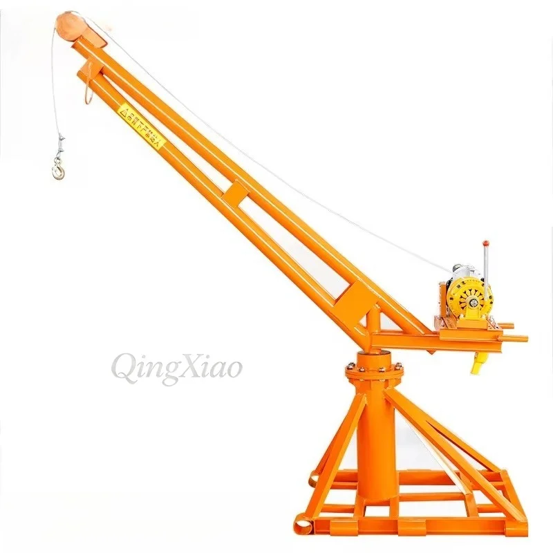 360 Degree Rotation Lifting Crane Stable Load Bearing Capacity Ideal For Maintenance Parts Hoist Factory Warehouse Hoisting Jobs