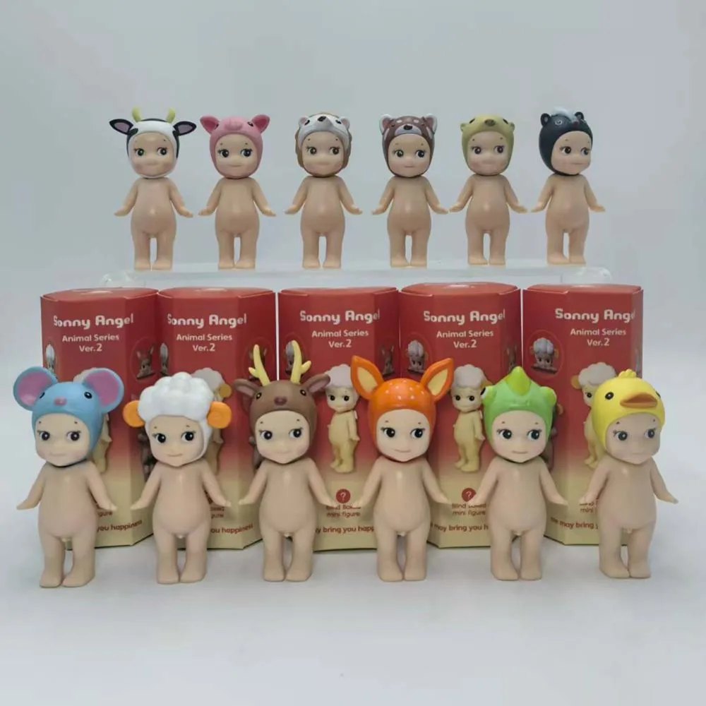 

Sonny Angel Mini Figure Animal Series Version 2 Regular Collectible Original Blind Box Cute Kawaii Vinyl Doll Gift For Kids