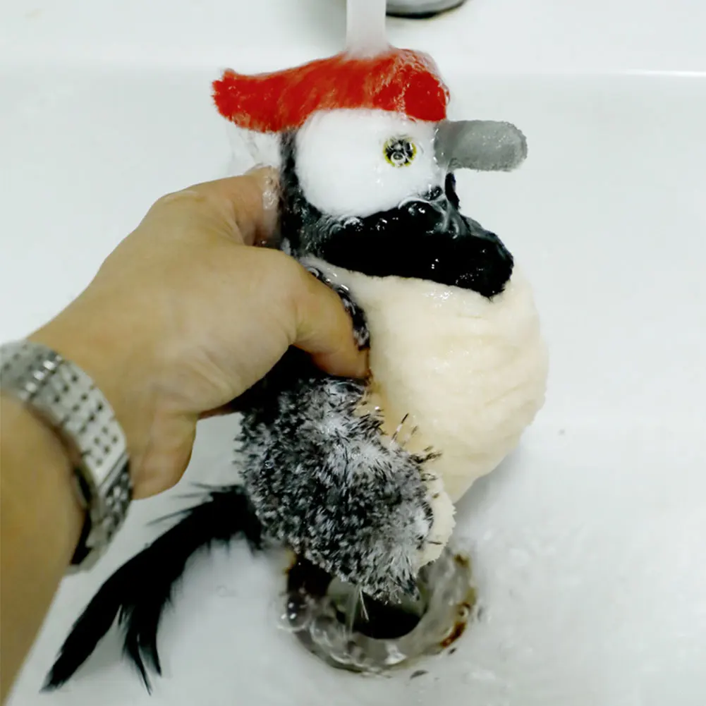 Touch Sensitive ของเล่นตุ๊กตา Catnip ชาร์จไฟฟ้า Chirping Flapping Bird สําหรับในร่มแมวแมวเปิดใช้งานของเล่นแบบโต้ตอบ