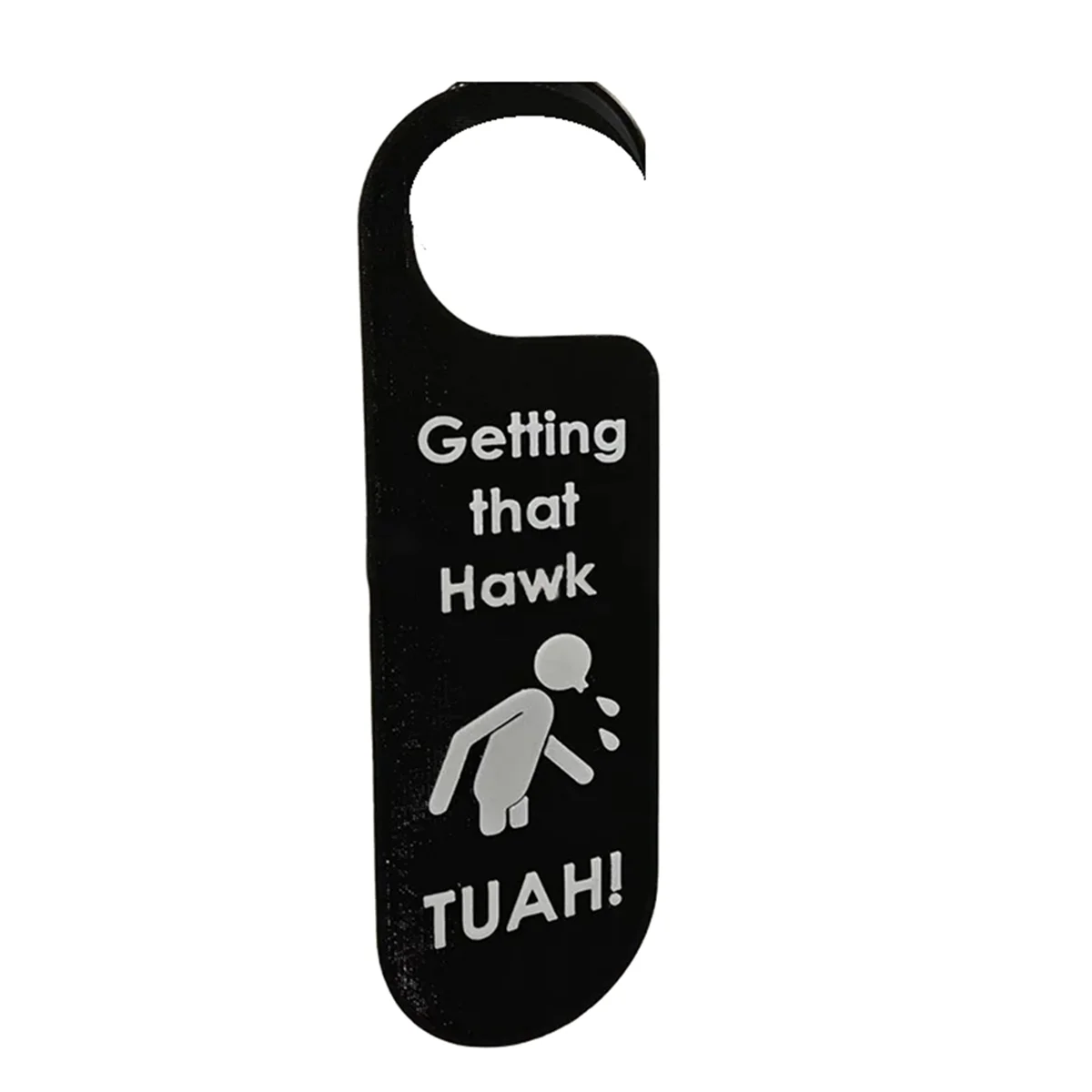 

Funny Door Knob Hanger Acrylic Interesting Door Handle Hook Spoof Spit Acrylic Door Hangers Decoration A