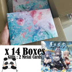 Carta della dea formato A5 Hot Summer Anime e gioco Doujin Collection Card Booster Box regali giocattolo di compleanno