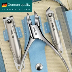 Manicure Set Pedicure Sets Nail Clipper Stainless Steel Professional Nail Cutter Tools with Travel Case Kit Nail Kit