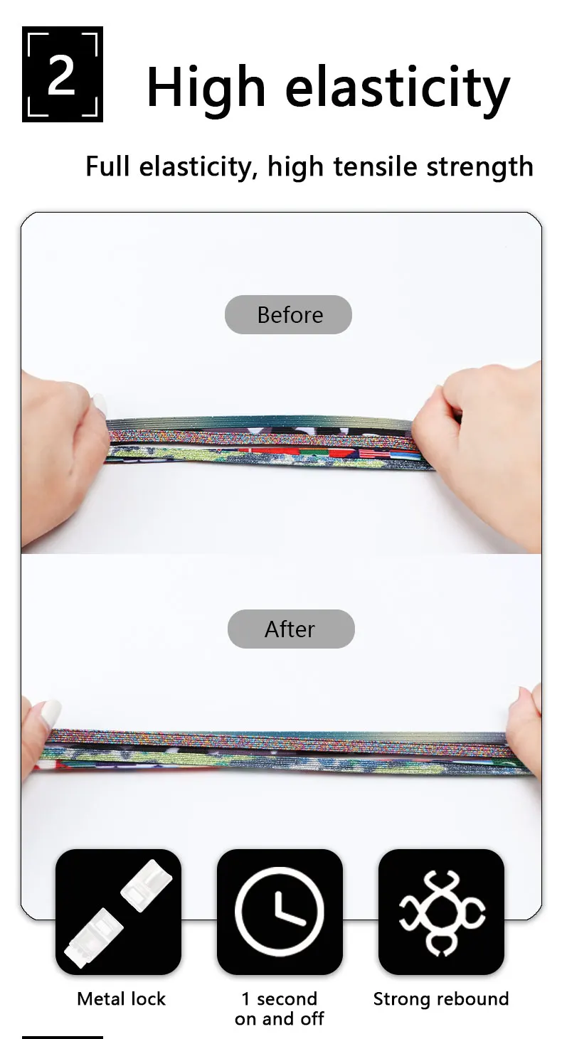 1 Paar magnetische Schnürsenkel ohne Binden für Sneaker, flache elastische Schnürsenkel für Erwachsene und Kinder, Schnürsenkel mit Magnetverschluss – Detail 4