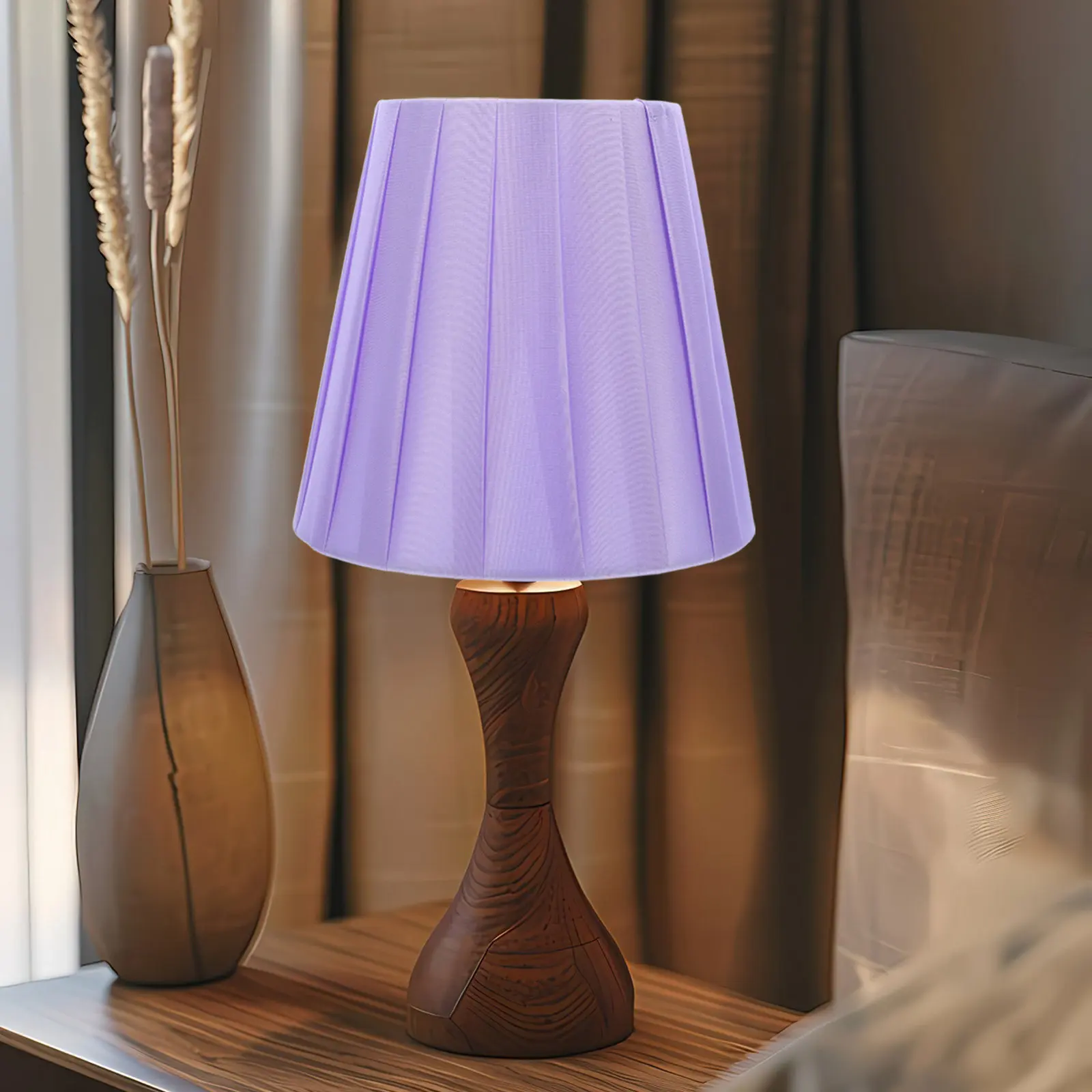 

1Pcs Elegant Lampshade Premium Fabric Light Cover for Dorm Bedroom Living Room Wall Lamp Ceiling Lamp Soft Cozy Light Eye Safe