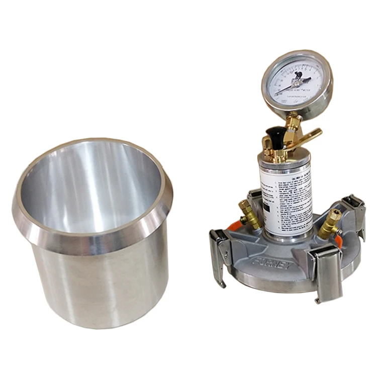 

7L Concrete Air Content Measuring Meter Comply With ASTM C231 Standard Fresh Cement Concrete Bubble Rate Detection Laboratory