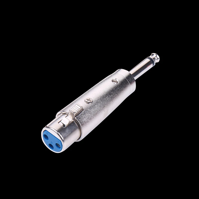 6.5mm Male Plug to XLR female 3 pin socket Mono Audio adapters microphone adapter 6.35 to RCA connnector