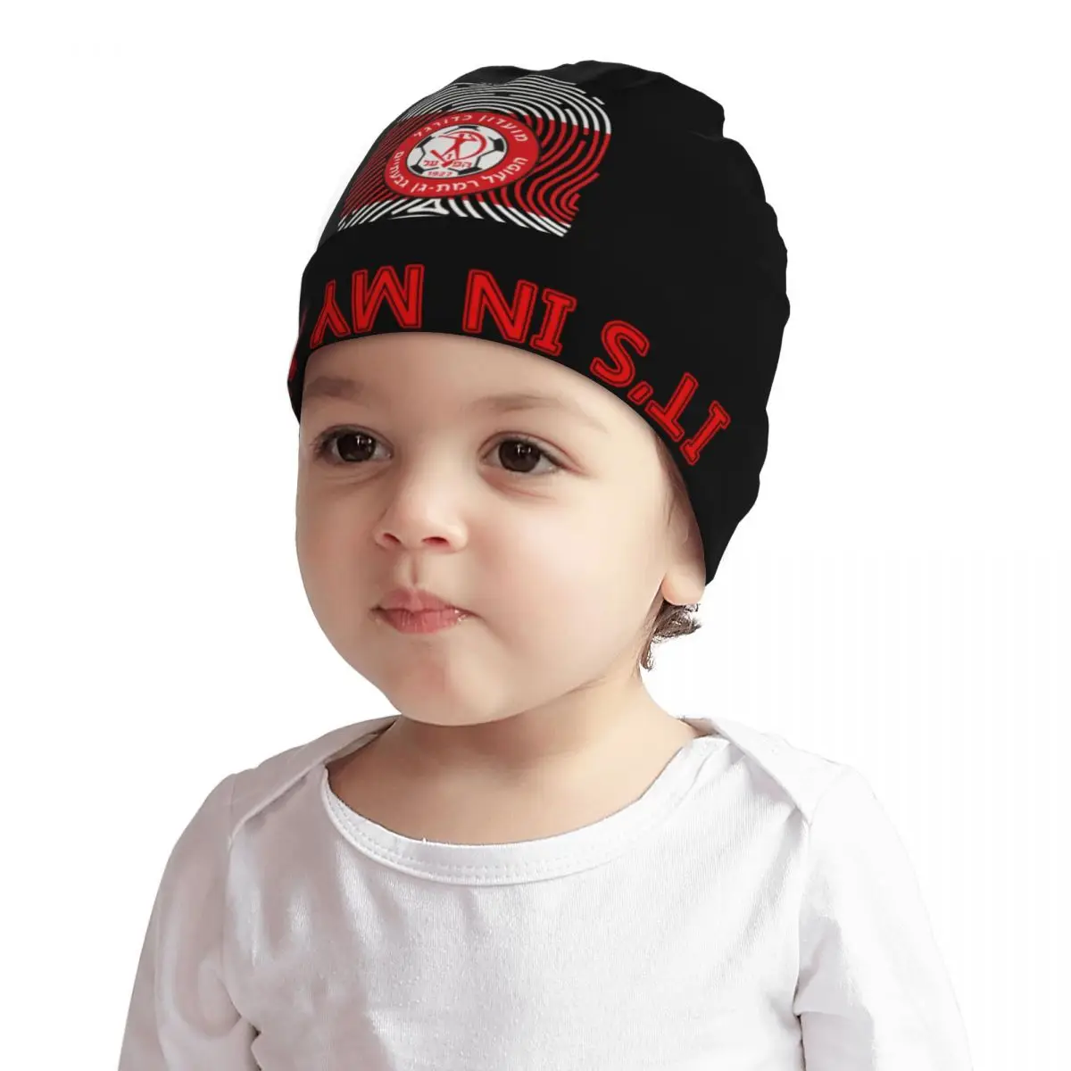 Israel Hapoel Ramat Gan Givatayim Fc Baby Cotton Beanie Boy Toddler Knitted Hat Cute Warm Baby Newborn Hat