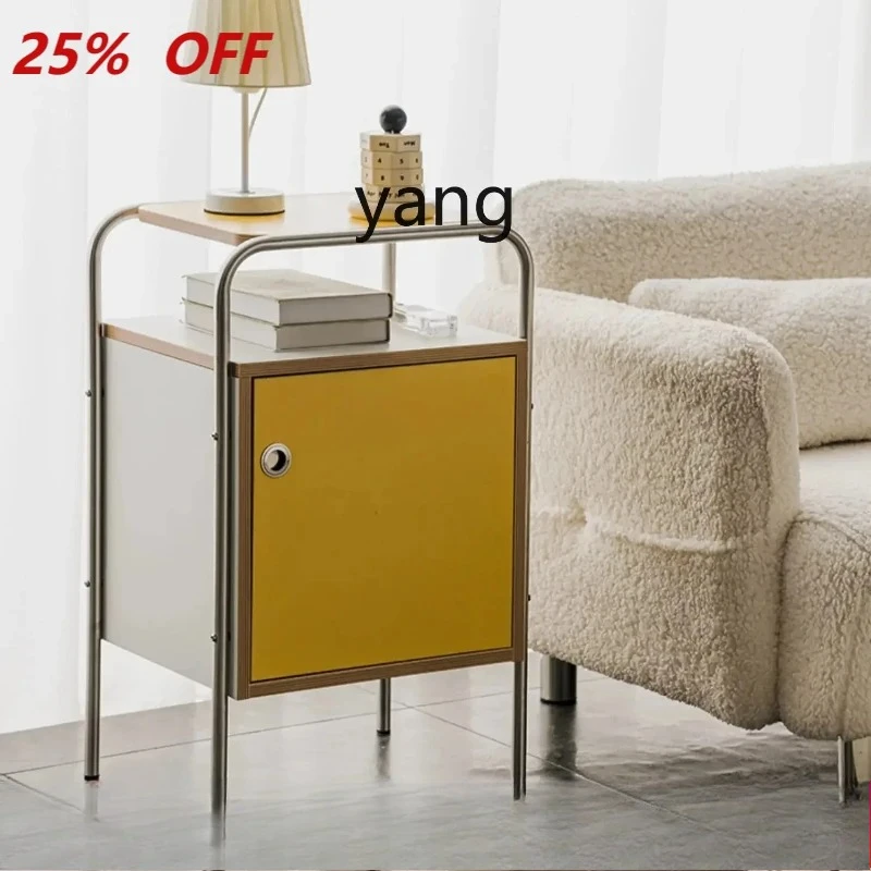 LH, Simple Bedside Table Mid-Ancient Bedside Storage Storage Bedroom Light Luxury Modern Small Cabinet