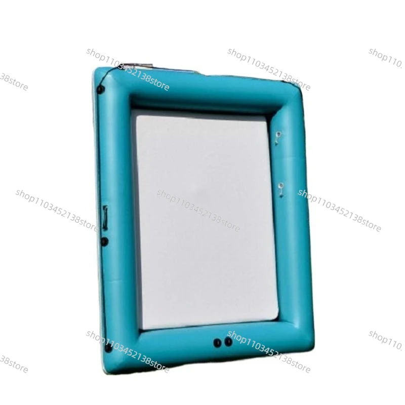 

Solar Boat Inflatable Floating Dock Portable Non-slip Floating Platform for Fishing Swimming and Boating