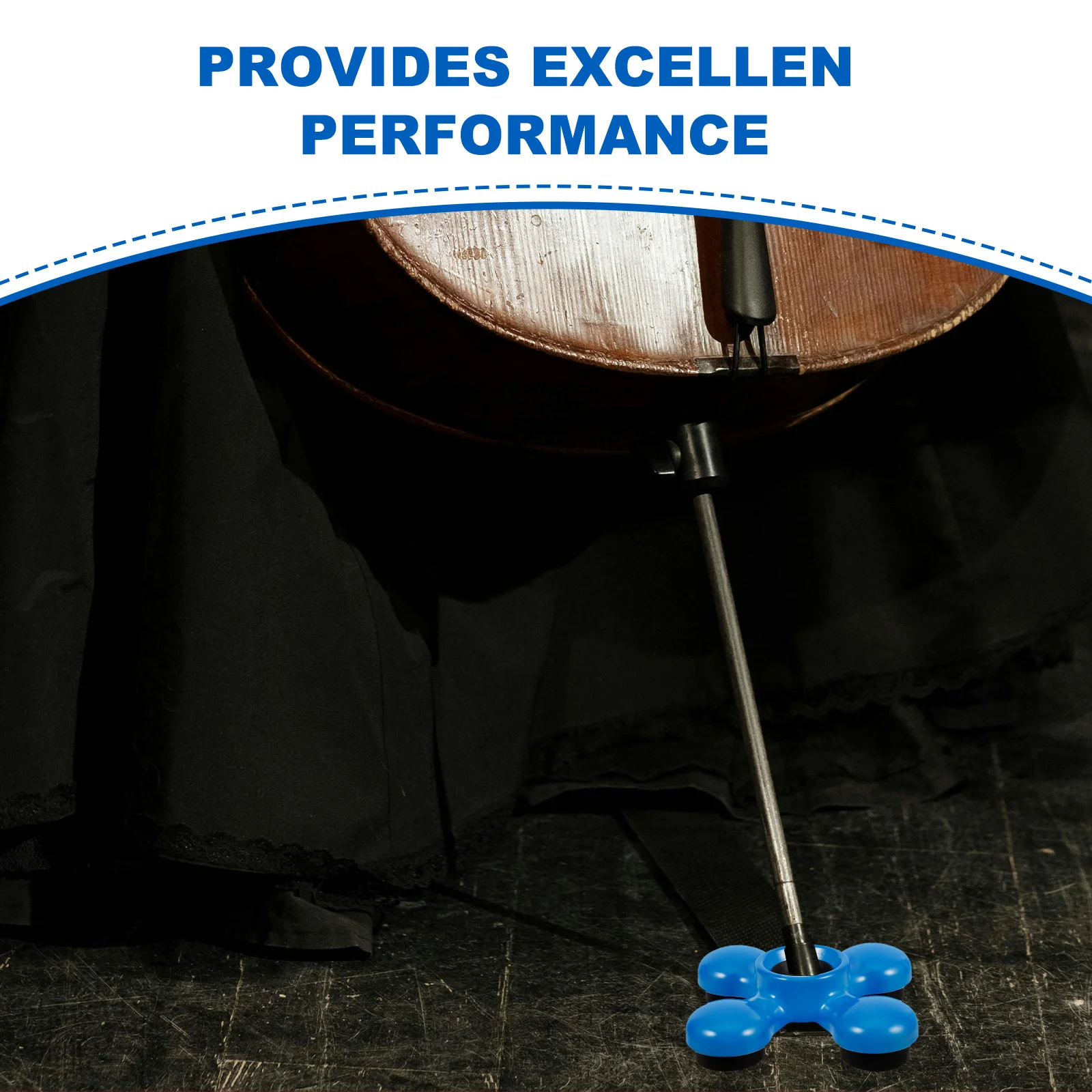 

Musical Instrument Accessories Violin Rubber Cello Stopper Endpin Rest for Floor
