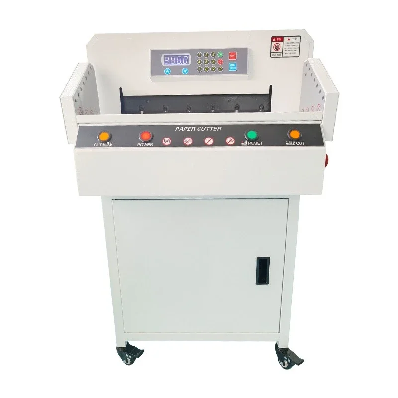 

4505 numerical control paper cutter electric automatic large paper trimmer oblique cutting book A3A4 paper album infrared