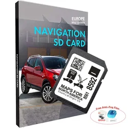 GM 8561-8592 Carminal for Buick Cadillac Chevrolet GMC Vehicle 2023 Navigation SD Card North America Sat Nav Maps Accessories