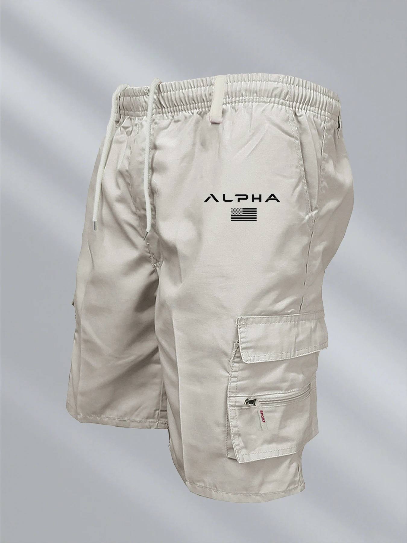 Neue männer Cargo-Shorts Mode Lässig Laufshorts Große Tasche Sport Hosen Cargo Panels Hosen Plus Größe für Männer