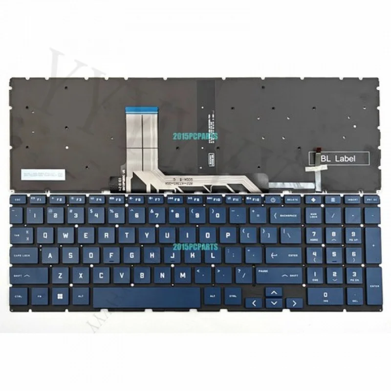 

Y + новая синяя клавиатура с подсветкой для HP Victus 16-D 16-D0013DX 16-D0020CA 16-D0023DX США