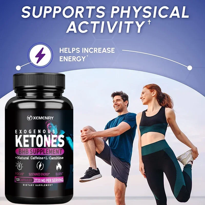 Keto BHB Exogenous Ketone - Supports Healthy Eating, Weight Management Supplement, Boosts Metabolism