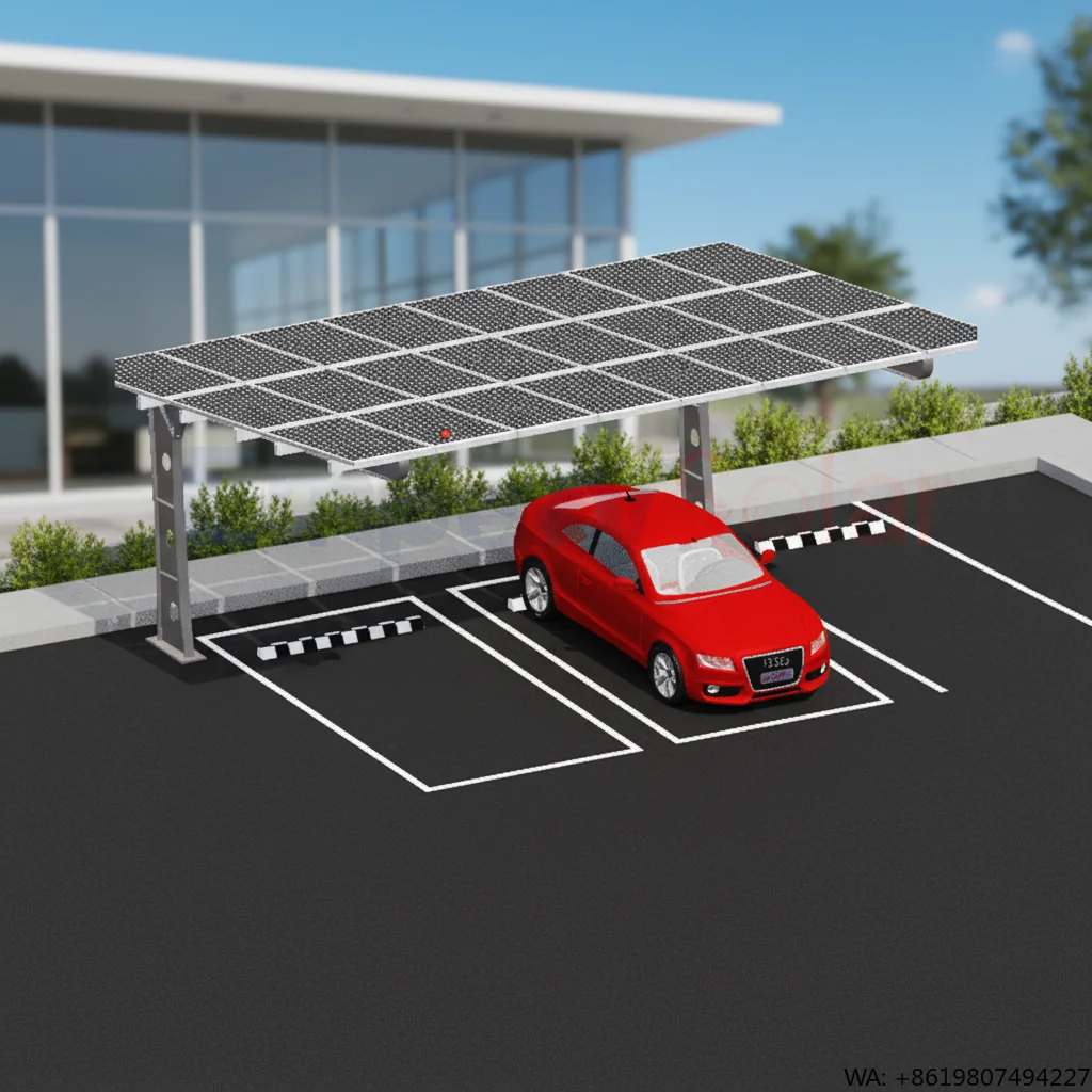 EmperySolar EPR Solar Ground System Carport Pergola AL6005-T5 Stainless Steel Anodized Finish 15-Year Warranty AS/NZS1170