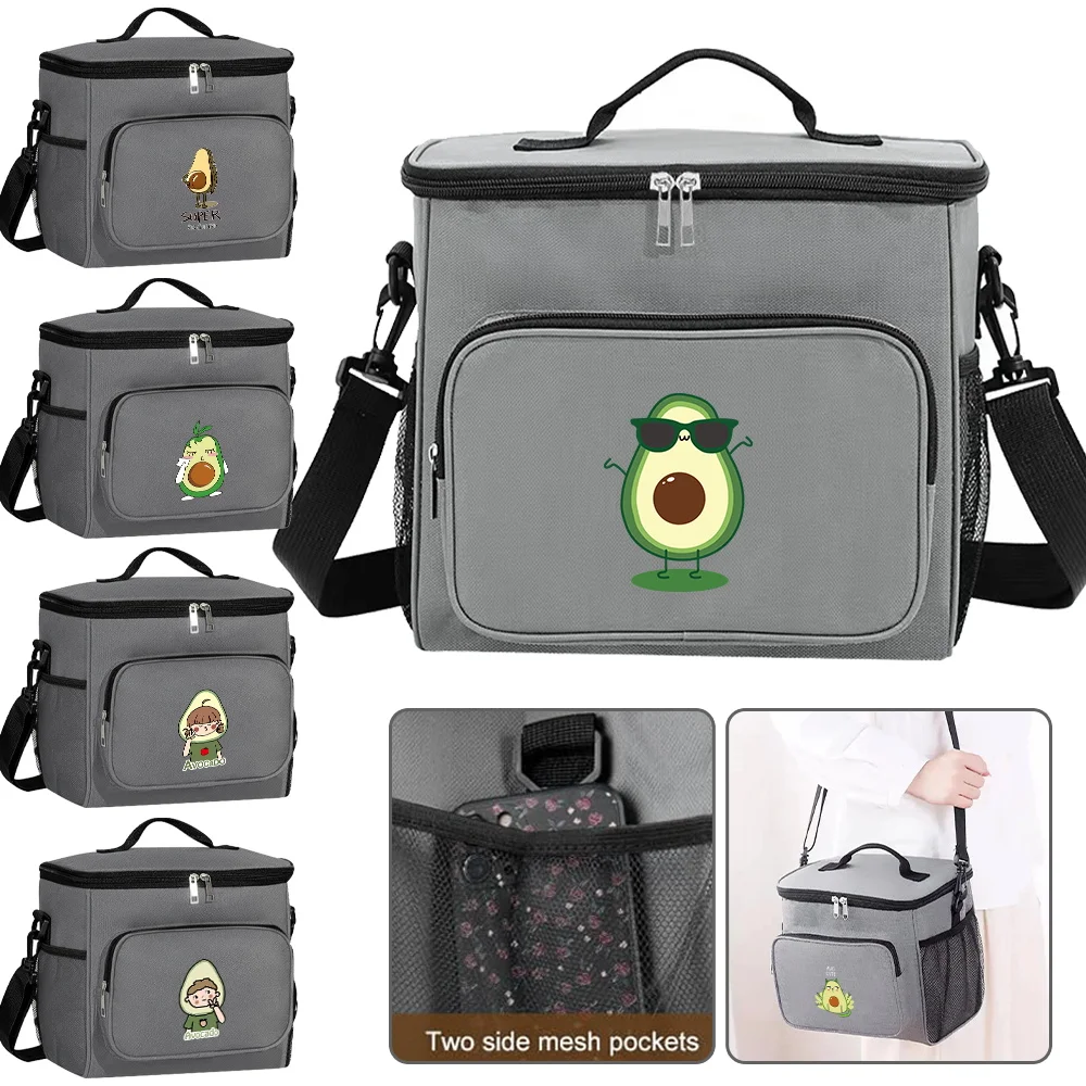 Handbag Cooler Box Handheld Storage Bags Everyday Use Single‑shoulder Lunch Bag Outdoor Travel Portable Lunch Bag