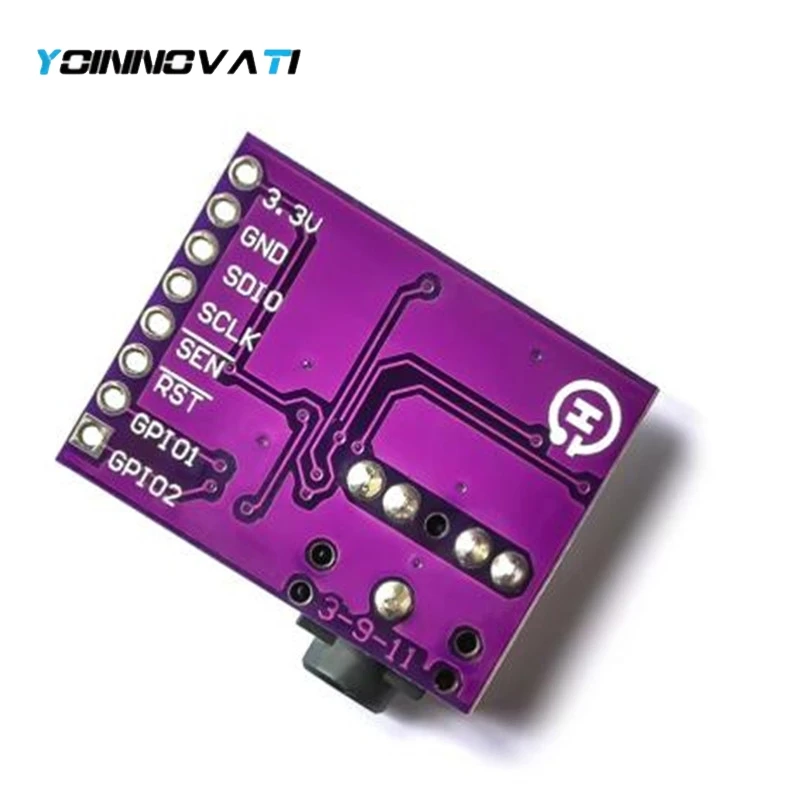 Si4703 FM RDS RBDS Tuner Breakout Board Digital Radio Broadcast Data Processing Module For Arduino AVR ARM PIC With Pins