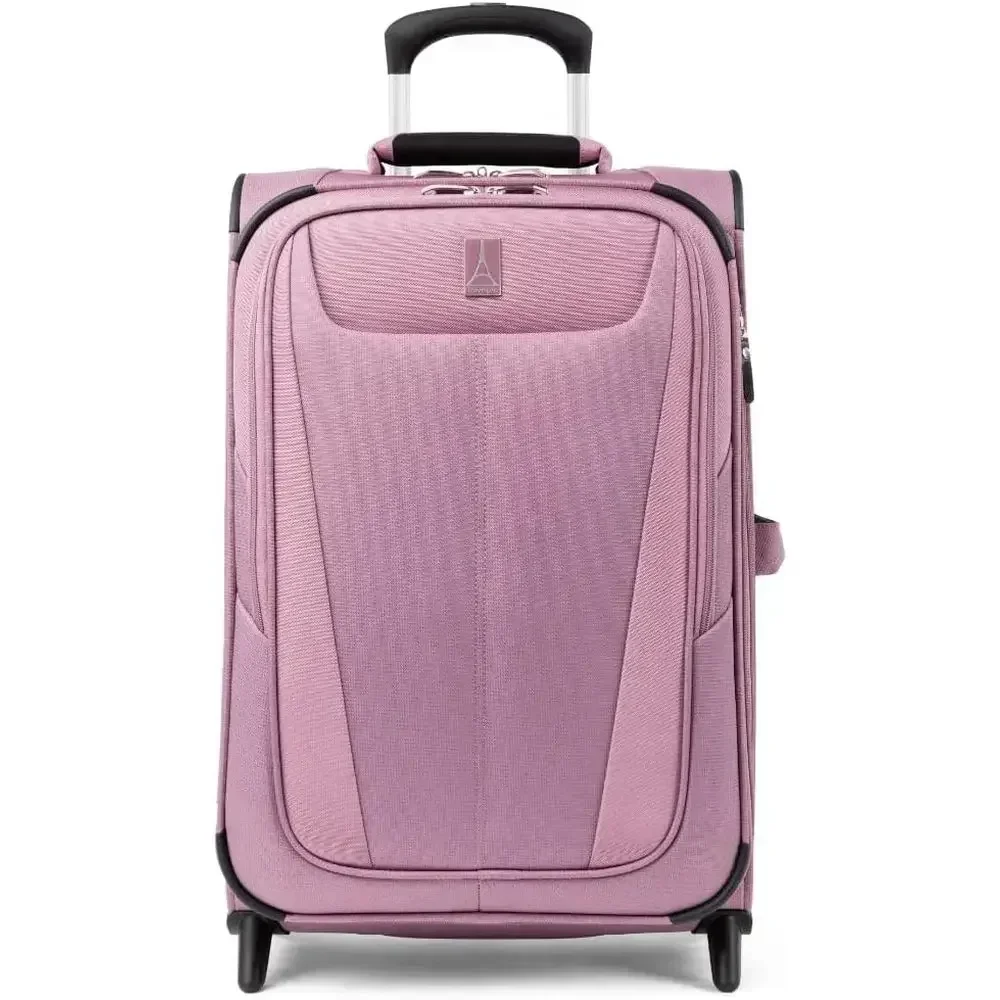 

Expandable 21-Inch Lightweight Upright Carry-On Luggage in Orchid Pink