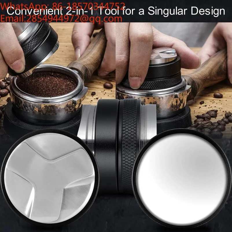 Coffee Machine Brewing Accessories Set Stainless Steel Double Headed Coffee Pot