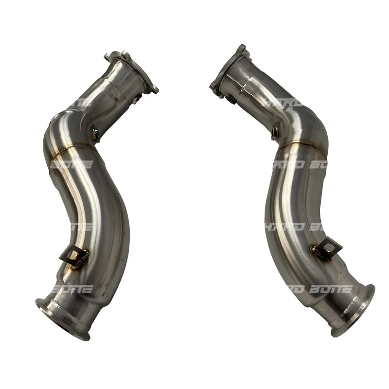 OEM Exhaust Header Downpipe for  720s/720 4.0t 2017-2024 Header Pipe With Heat Shield Free Flow Pipes Car Exhaust System