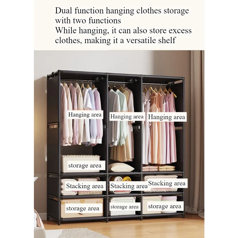 Thumbnail 4 - #4 Low Price Open Wardrobe Closet Deals