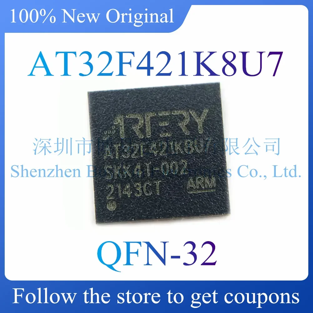 

NEW AT32F421K8U7 Original Product QFN-32