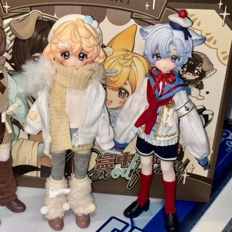 Hot Sale Boxed Furry Miraidolls 1/8 Bjd Doll Blind Box In Stock Anime Figure Articulated Movable Desktop Decoration Toy Gifts