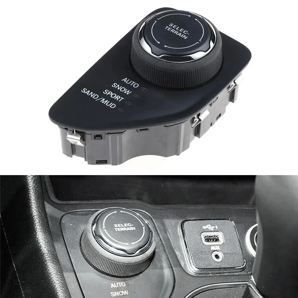 

Автомобильный переключатель раздаточной коробки для Jeep Cherokee 2014-2019 68141876AF 68141876AE, салонные детали, автомобильные аксессуары, пластик, черный