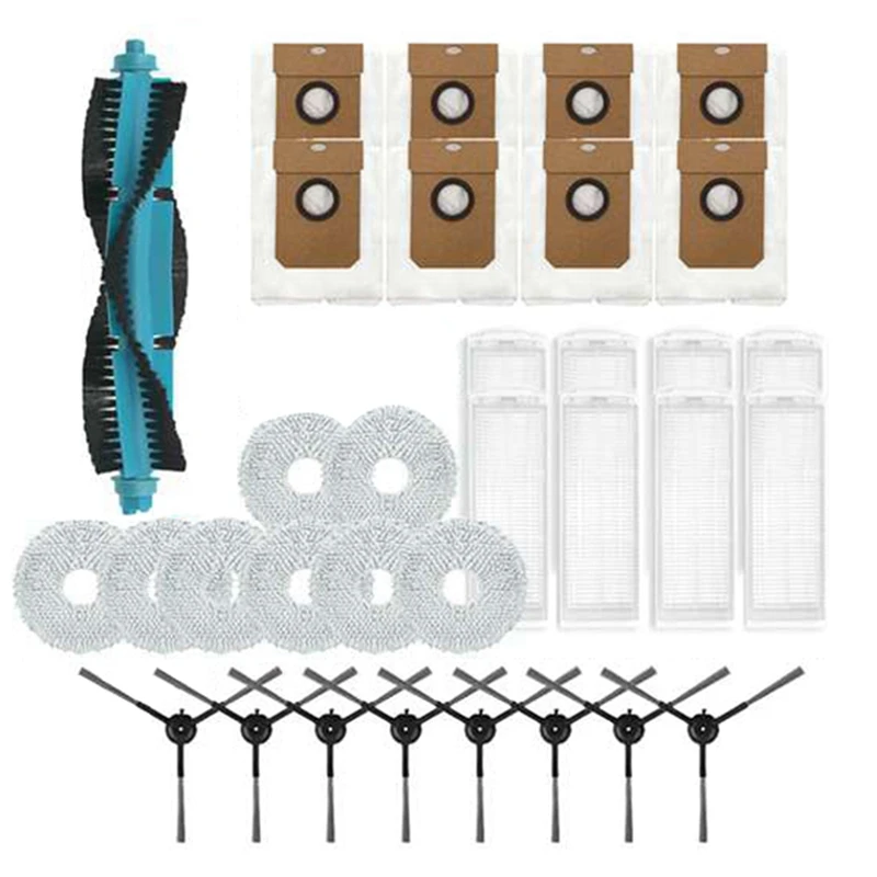 For Cecotec Conga 11090 Spin Revolution Replacement Spare Parts Accessories Main Side Brush Hepa Filter Mop Dust Bag