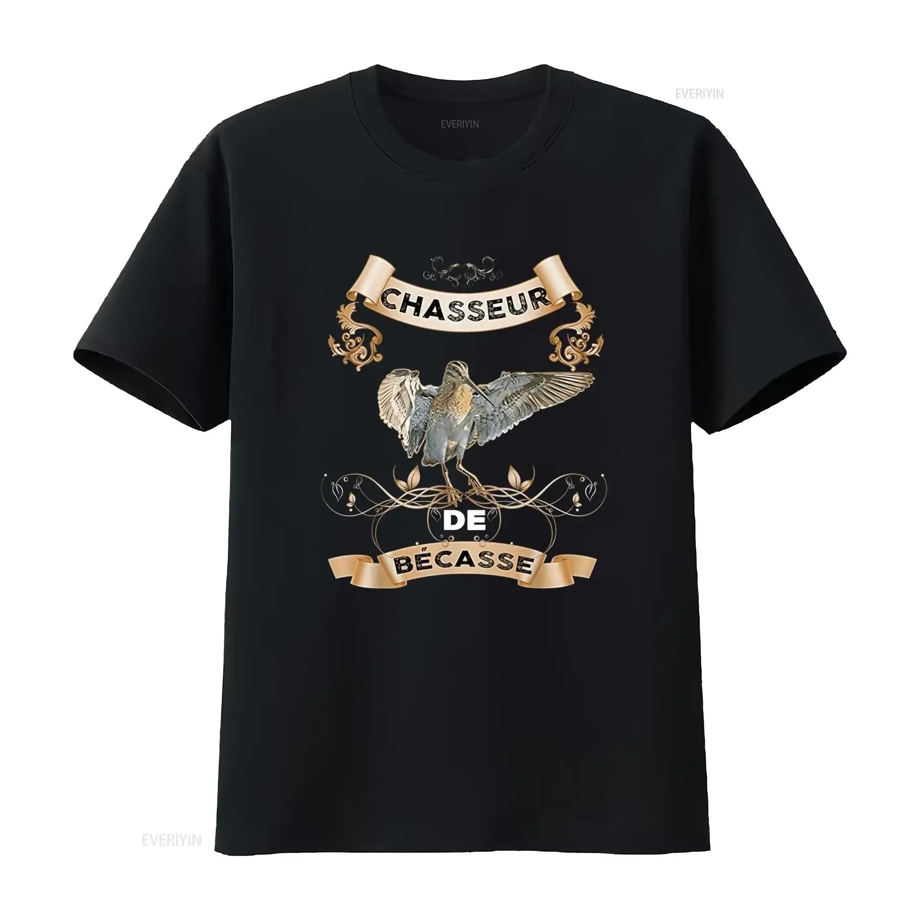 Camiseta Masculina com Estampa de Beco floresta Perfeita para Amantes Caça Menor Feita Algodão Confortável e Respirável Casual
